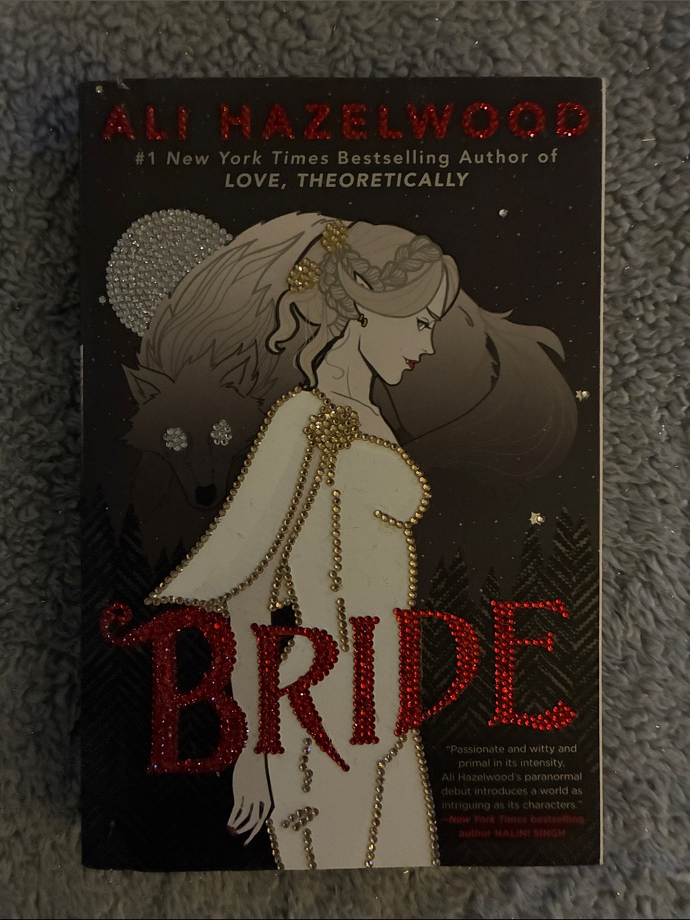 Bride by Ali Hazelwood - Decorative Cover (Red & Gold Accents)